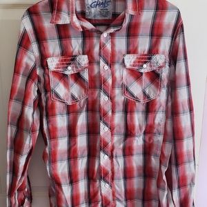 Mens red flannel